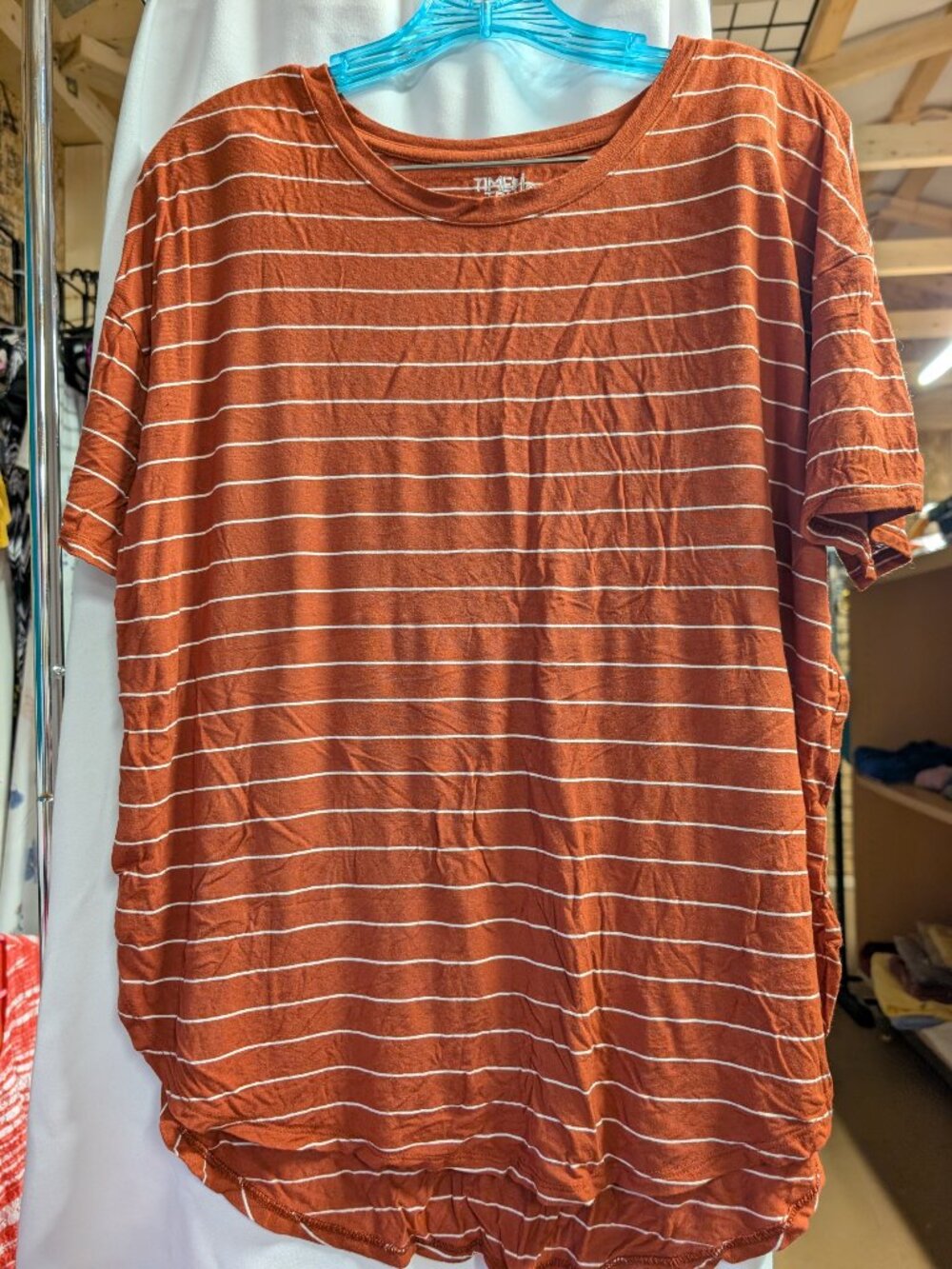 Time and Tru Striped Men's Shirt Medium - 25% Off When You Bundle 5+ Items